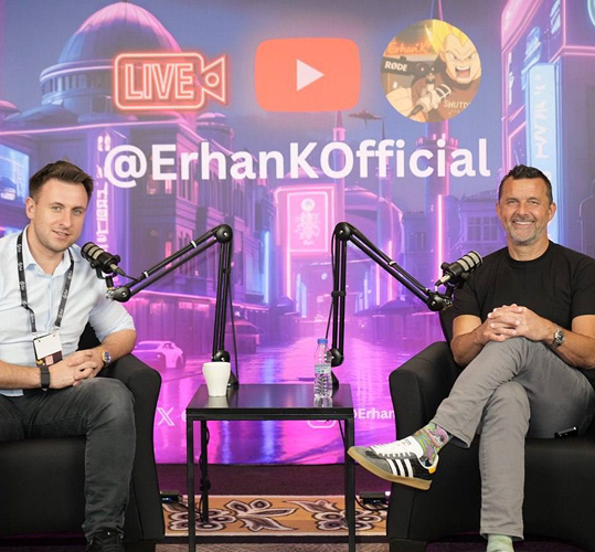 A studio interview with a crypto industry expert